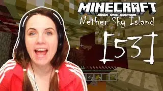 [53] Minecraft Nether Sky Island Challenge - Road to the Fortress - Xbox One