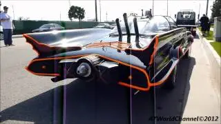 Batmobile from Batman on  the Road Engine Sound, Small Rev and Overview Batman