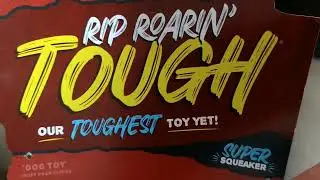 Joyhound Rip Roarin' Tough Pizza Dog Toy