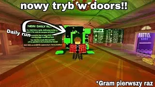 Zagrałem pierwszy raz  *nowy tryb w doors!