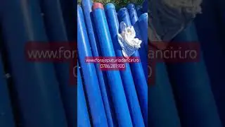 Foraje puturi apa potabila, realizare puturi cu materiale dedicate puturilor forate
