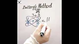 Butterfly Method 15: #deermaths #shorts #ytshorts #live #reels #viral #trending