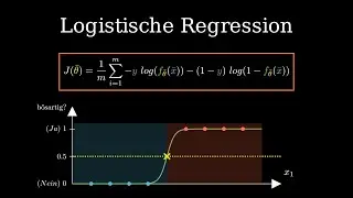 Logistische Regression, Machine Learning Tutorial #10