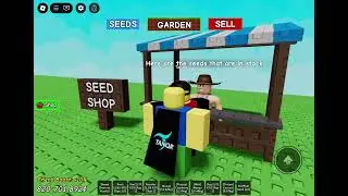 Playing grow a garden with  NOOBLET #roblox #video
