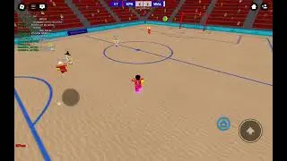 playing beach (touch football) #roblox with @W_WISSYWISE