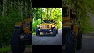🔵Jeep Wrangler; reliable and capable of handling rough & tough terrain|#jeep  #automobile #shorts