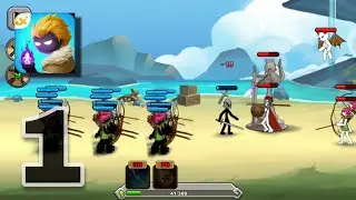 I am Wizard Gameplay #1 | Stickman Strategy Game (Android/Offline)
