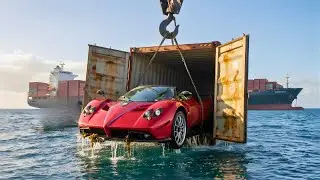 Unbelievable Discovery: Pagani Zonda HP Barchetta Found Under the Ocean
