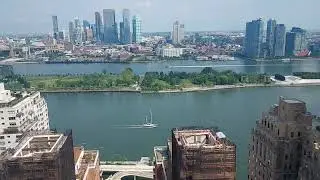 NYC East River relaxing views July 2024