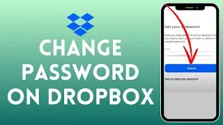 How to Change Password on Dropbox (2024) | Edit Password on Dropbox