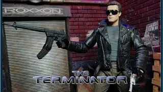 NECA T800 Terminator Action Figure Review! The Terminator