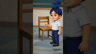 Chintu ne ki school main shatani 😱😂😂#cartoon#comedy#funny#kids#animation#youtubeshorts#funnycartoon