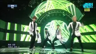Vietsub 140608 EXO   Overdose @SBS Inkigayo Goodbye stage --Yeon Jamkie