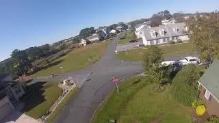 flight test part 2 second flight with the buzz 5inch freestyle racing quad by emaxusa.com