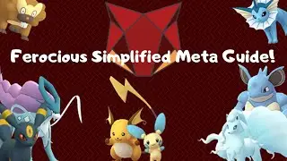 Pokemon Go Ferocious Cup Meta Guide!!!