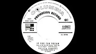 1956 Felicia Sanders - If You Can Dream
