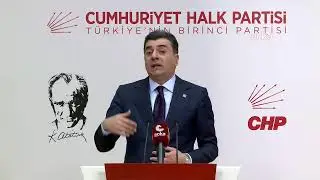 CHP Sözcüsü Zeynel Emre açıklama yapıyor /Ankara #Canlı