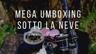 Carpfishing MEGA UMBOXING SOTTO LA NEVE!