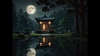 Moonlight Zen 🌙 Relaxing Japanese & Korean Music for Deep Sleep & Stress Relief