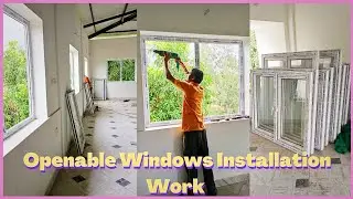 UPVC Openable Windows Installation Work