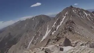 2016 JULY Hiking Boundary Peak - Day Hike from Queens Mine.