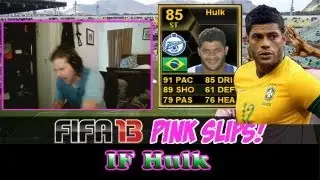 FIFA Pink Slips w/ FaceCam | In Form Hulk | FIFA 13 Ultimate Team