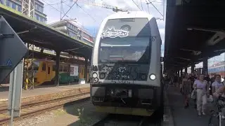 TRIP REPORT!!!Czech regional train CityElefant 1st class, Kralupy  nad Vltavou to Praha Mas. nádraží
