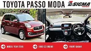 Toyota Passo Moda Complete Review | Sigma Motors