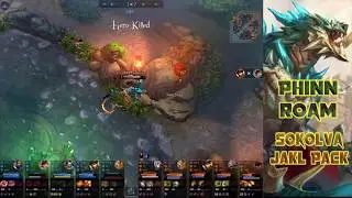 Sokolva Vainglory 5v5 SoloQ: Phinn Aggressive Tank Lane/Roam