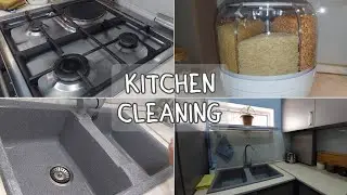 Խոհանոցի մաքրություն /уборка кухни / kitchen cleaning #уборка #cleaning 🧹🧼🧽