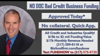 No Doc Bad Credit Business Loans | Business Loans for Bad Credit | Same Day Approval