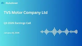 TVS Motor Company Ltd Q3 FY2025-26 Earnings Conference Call