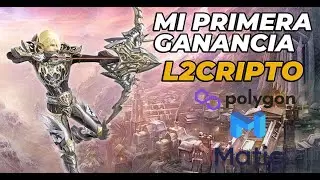 Lineage 2 interlude x1 Play to earn  - Mi primera ganancia en L2cripto 💪🎉