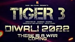 SALMAN KHAN'S TIGER 3 TO RELEASE ON DIWALI 2022🔥 ANNOUNCEMENT SOON🌟 YRF50