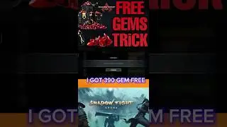 i got free gem....only playing a tapjoy..#gems #shadow #shadowfight4