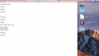 How To PROGRAM a Menu Icon Using HTML5 & CSS3
