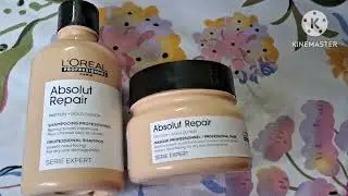 loreal absolut reair shampoo review #haircare #lorealprofessionnel #bengali😊