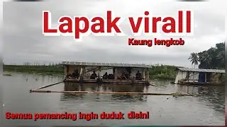Kaung lengkob lapak viral yang selalu antri||mancing cirata terbaru 2025