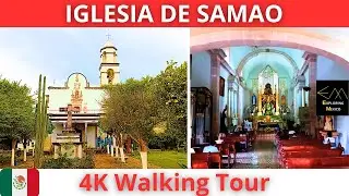 SANTA MARIA DEL ORO Iglesia Atrapada en el Tiempo 4K Walking Tour | Nayarit 🇲🇽