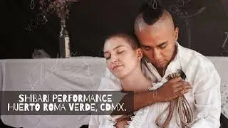 Suspensión y transiciones aéreas shibari performance