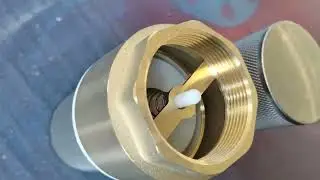 brass foot valve