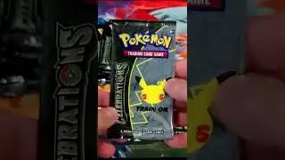 Pok&eacute;mon Celebrations Booster Pack Opening #shorts