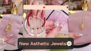 Asthetic Jewels Packing Order| Satisfying ASMR| Bracelet&bull; Earring&bull; Ring&bull; Free Gifts🌼