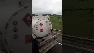 الطبيعة في طنجة على الطريق السيار يا سلام
