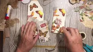 Junk Journal Tags FAST - August Assembly Line Junk Journal Challenge