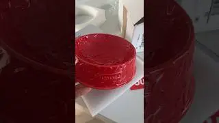 Supreme Red Diamond Plate Dog Bowl Unboxing 😂