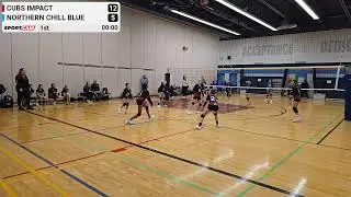 OVA 6v6 Girls Challenge Cup (Jan10th 2026) Pool game 3/2 : Cubs Impact VS Northern Chill Blue