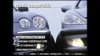 Match : Jaguar S-Type V6 Pack vs Peugeot 607 V6 Pack