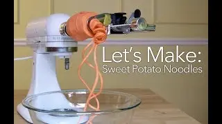 How to make Spiralized Sweet Potato Noodles