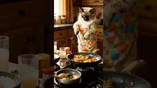Gordon Ramsay Reacts to Cute Cats Cooking Food